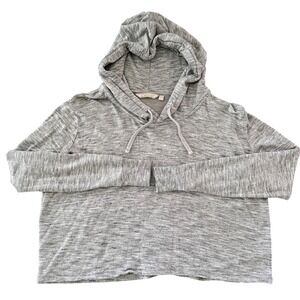 Athleta Hoodie Sweatshirt Pullover‎ Cropped Drawstring Lightweight XS